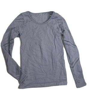 FABLETICS Athletic Too Women's Size S Cutout Purple Long Sleeve Top A021222